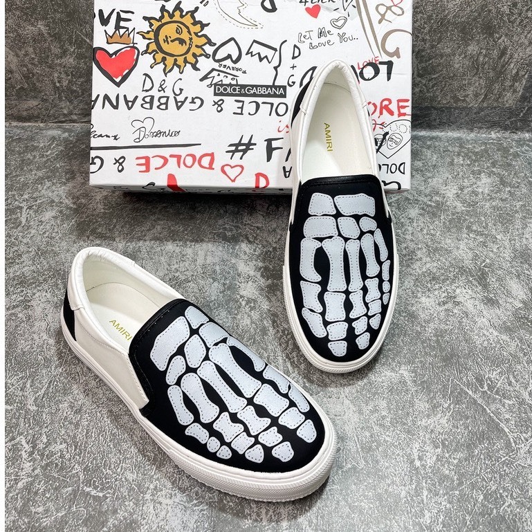 Giày Lười Bố Già  Karl dân chơi logo thêu, Giày Dio.r_Vân Dệt Canvas, Giày Lười Chun Chéo, Chun Ngang_GVC_DG HOT 2023