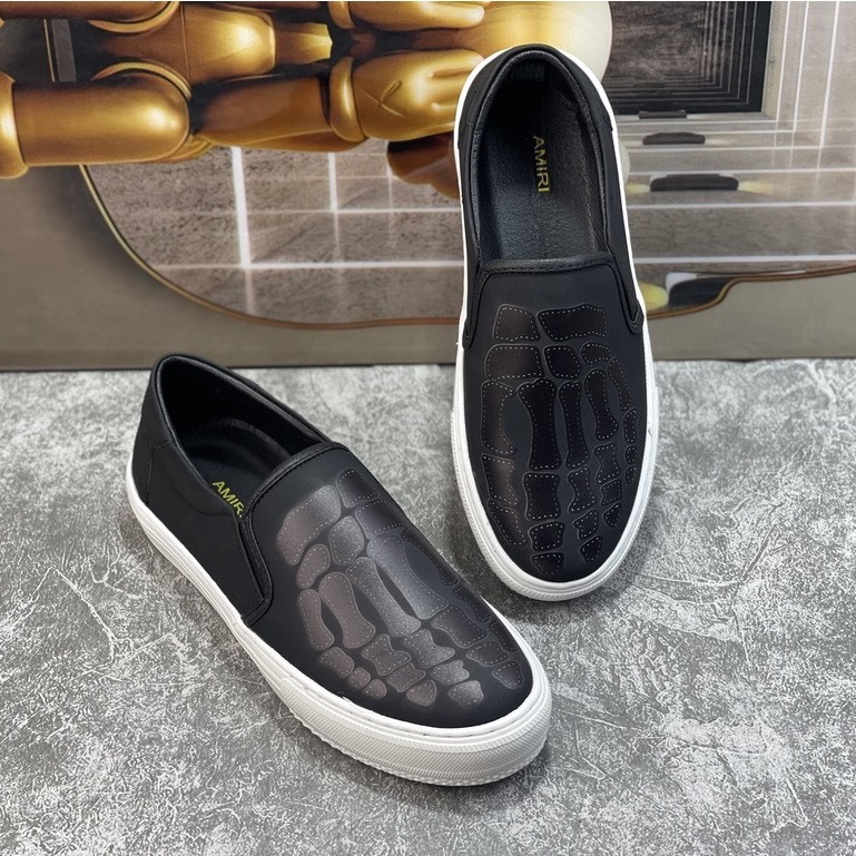 Giày Lười Bố Già  Karl dân chơi logo thêu, Giày Dio.r_Vân Dệt Canvas, Giày Lười Chun Chéo, Chun Ngang_GVC_DG HOT 2023