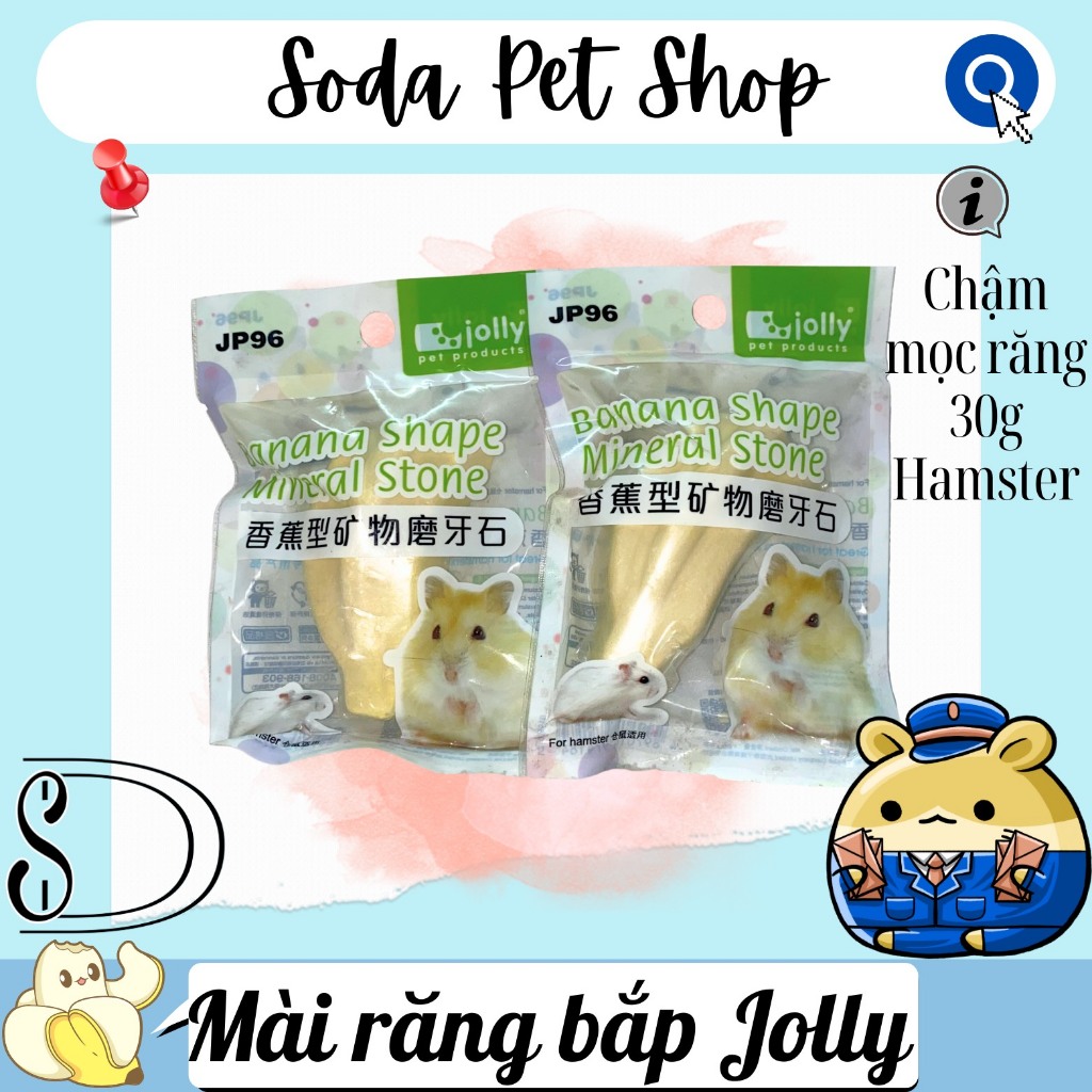 Đá Mài Răng Chuối Jolly 30g Cho Hamster