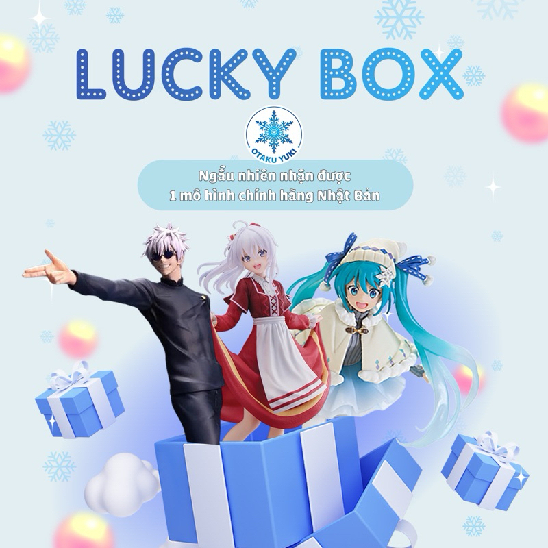 Lucky Box Mô Hình Anime Chính Hãng Figure - Tặng Kèm Goods Chính Hãng Nhật Bản