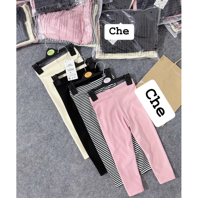 SET 4 QUẦN LEGGING TONE MÀU XINH CHO BG