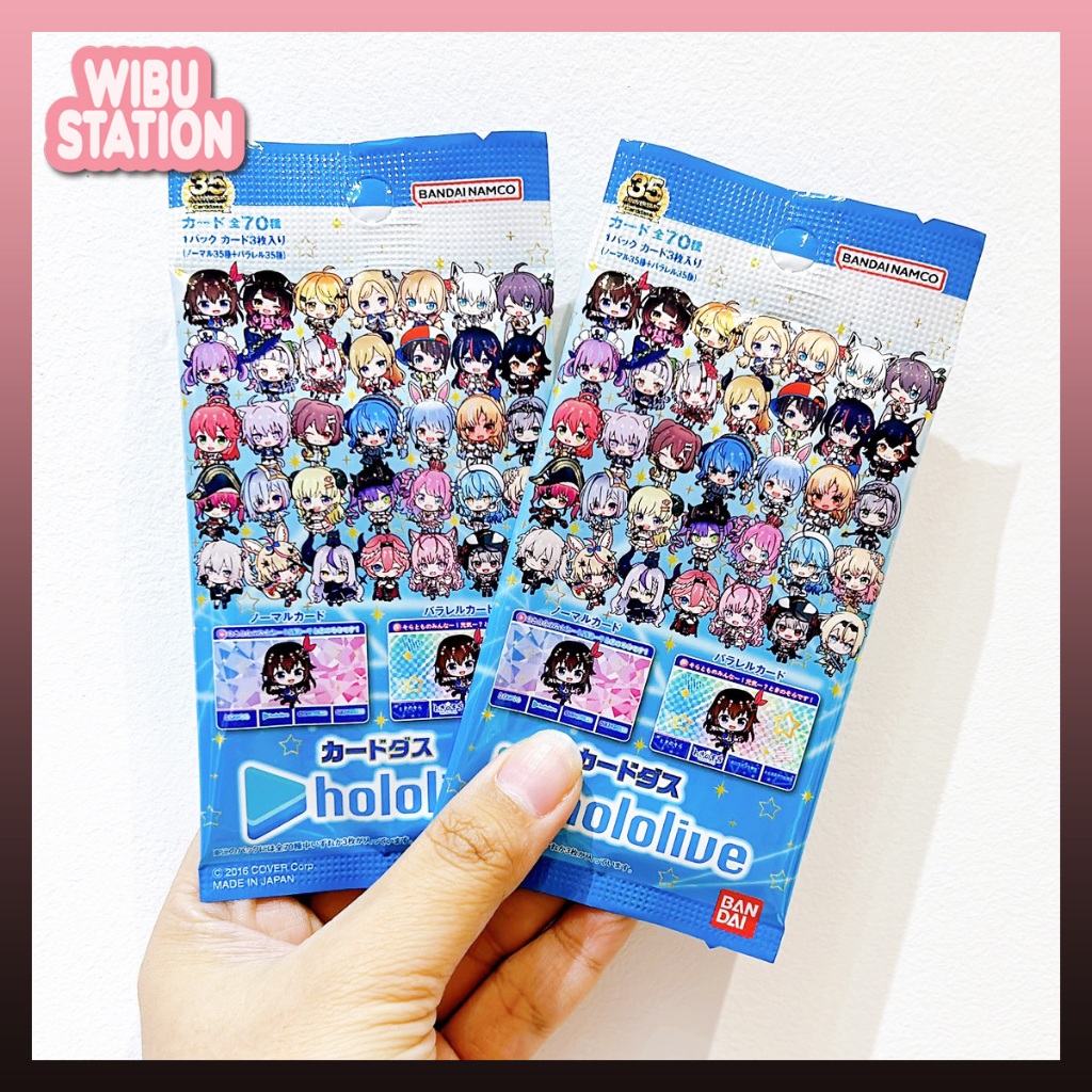 Thẻ nhân phẩm Metal card Hololive