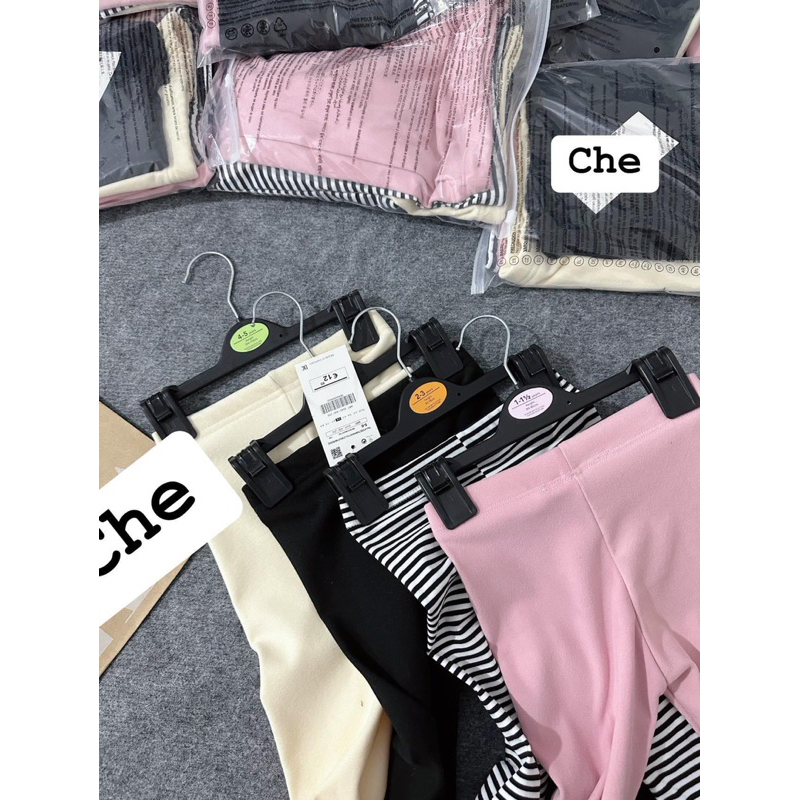 SET 4 QUẦN LEGGING TONE MÀU XINH CHO BG