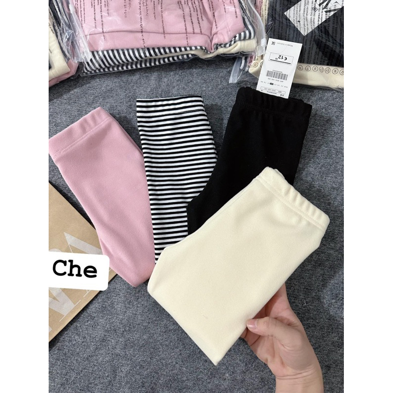 SET 4 QUẦN LEGGING TONE MÀU XINH CHO BG