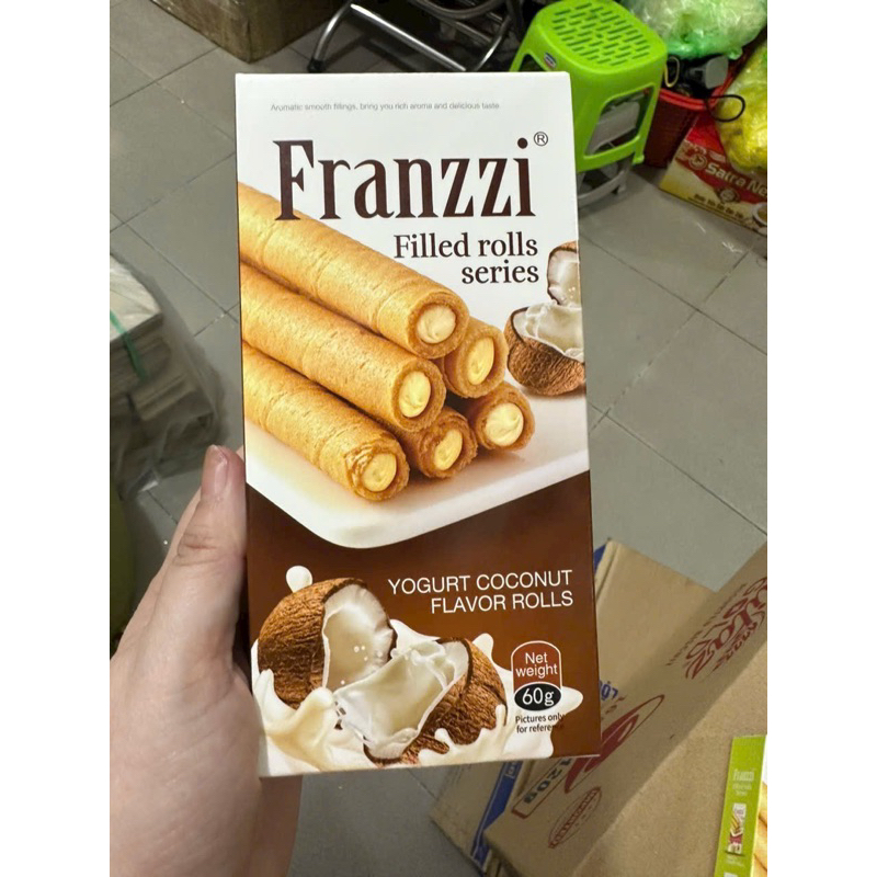 Bánh Quế Cuộn Franzzi 6gr - Date Mới để gói quà Tết