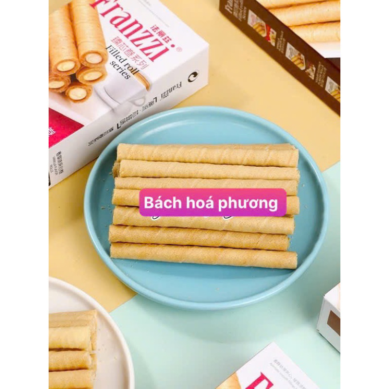 Bánh Quế Cuộn Franzzi 6gr - Date Mới để gói quà Tết