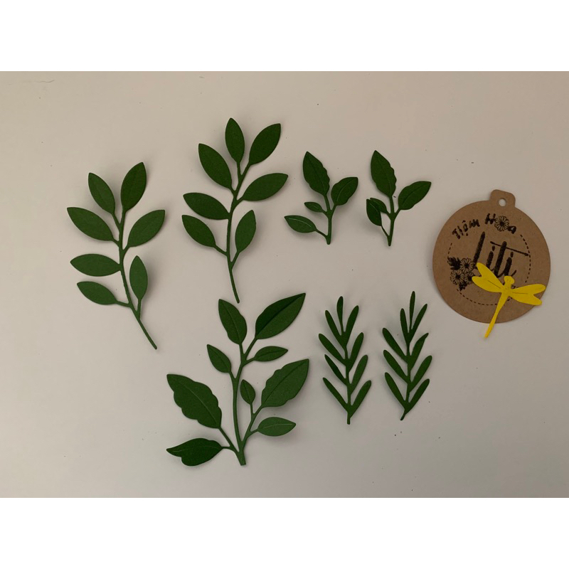 Lá làm thiệp Handmade