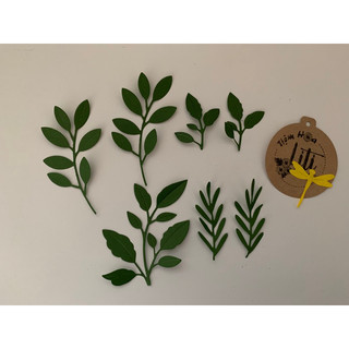 Lá làm thiệp Handmade