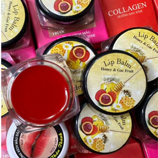  Son Dưỡng Môi Gấc Sáp Ong 