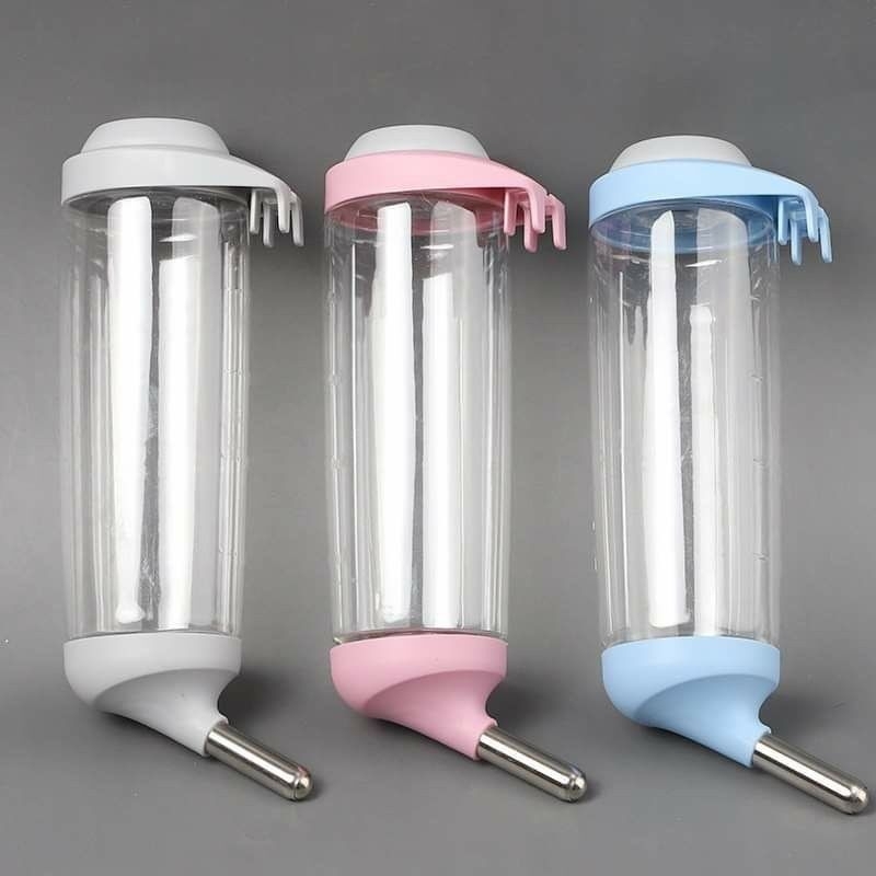 Bình nước bi 500ml cho thú cưng thỏ, mèo, bọ.....