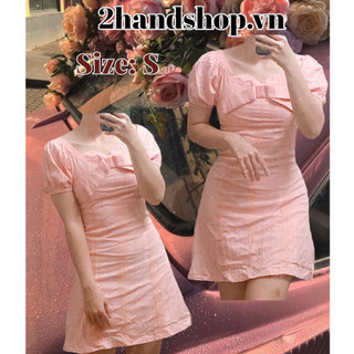 Đầm hồng tiểu thư lolita phong cách công chúa nhẹ nhàng