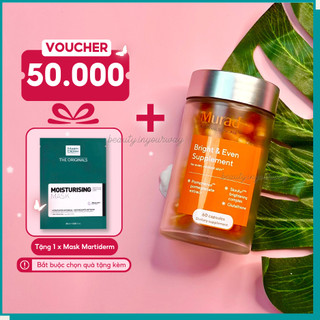 [BẢN MỚI] Viên Uống Chống Nắng Nội Sinh Murad Pomphenol Sunguard Dietary Supplement 60 Viên