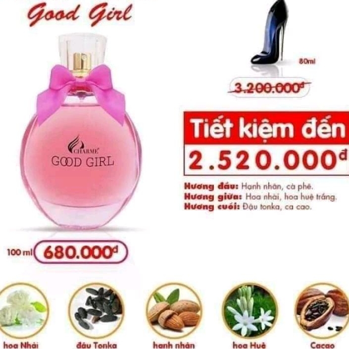 Nước Hoa Good Girl 100ml - Nữ