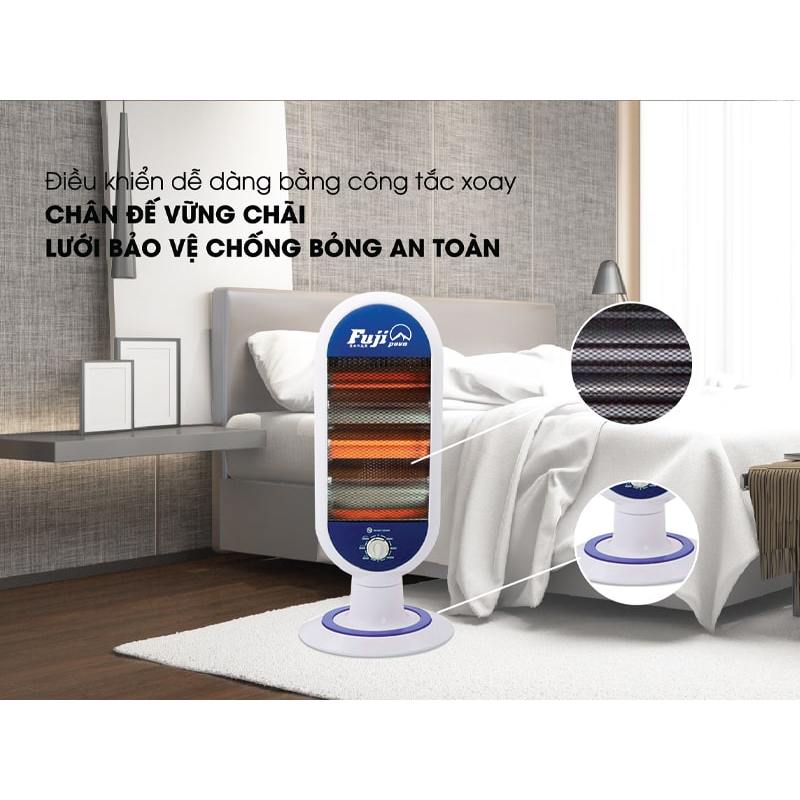 Máy sưởi Camac đa năng tiện lợi - Đèn sưởi cao cấp 3 bóng làm ấm phòng nhanh