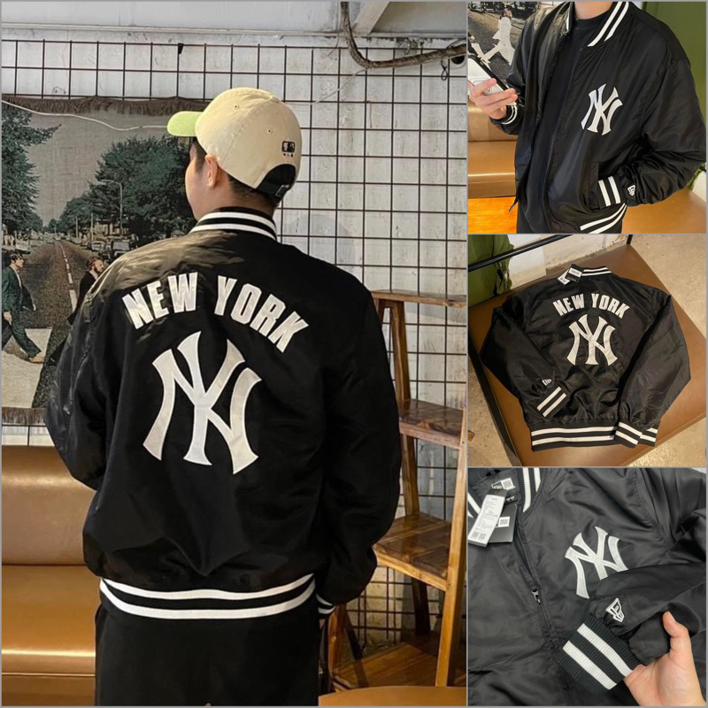 Áo Khoác Jacket NEW ERA x MLB New York Yankees 13546435 * Bomber MLB STADIUM JK31 NEYYAN Chính Hãng