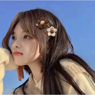 KẸP TÓC LEN HANDMADE hoa