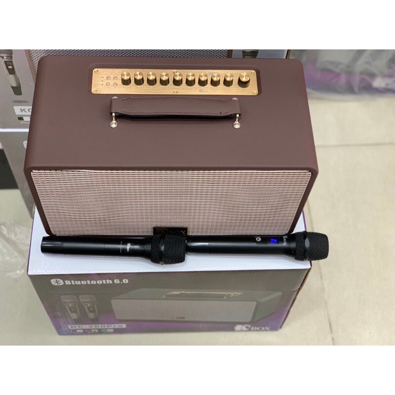 Loa Karaoke Xách Tay KCBox KC260Pro, Hàng Chính Hãng KCBox Việt Nam, BH 12 Tháng Trên Toàn Quốc