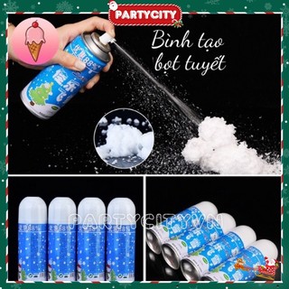 [ NOEL 2024] Bình xịt tuyết không tan 210ml trang trí Noel giáng sinh, lễ hội, party, sinh nhật, cưới hỏi