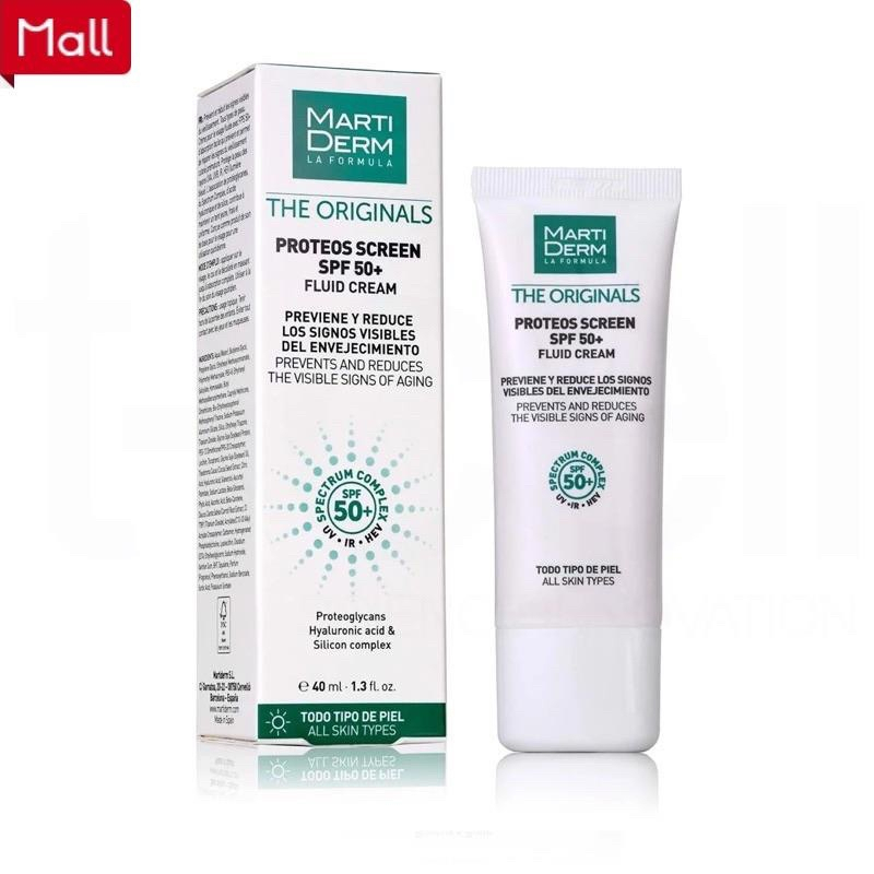 Kem Chống Nắng MartiDerm, dành cho da dầu da mụn, nám và tăng sắc tố MartiDerm The Proteos Screen SPF50+