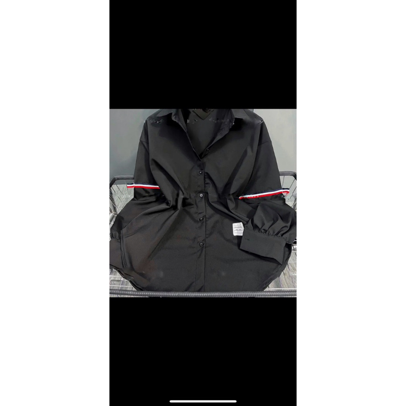 Áo sơ mi phom rộng