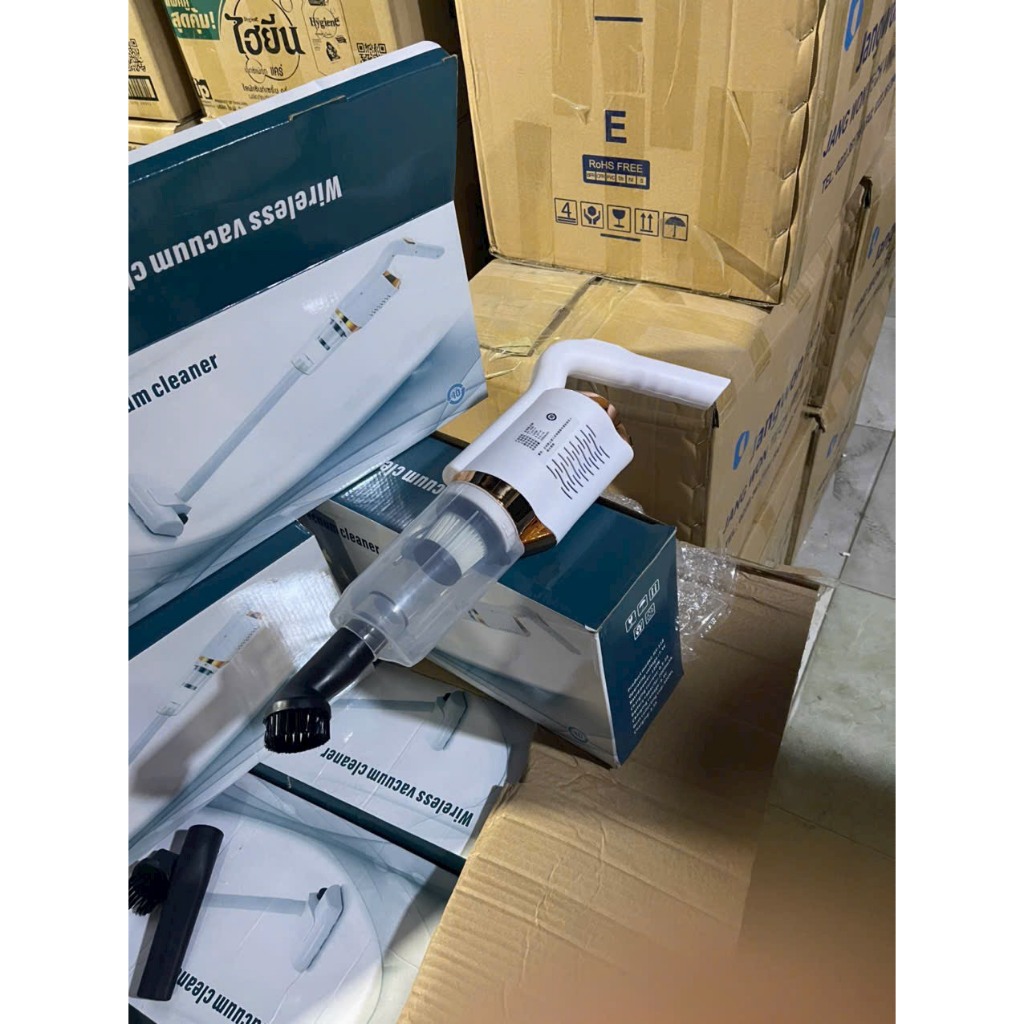 Máy Hút Bụi Cầm Tay Không Dây Đa Năng Lực Hút Siêu Mạnh Hút Gầm Giường, ô Tô, Sofa, Bảo Hành 12 Tháng