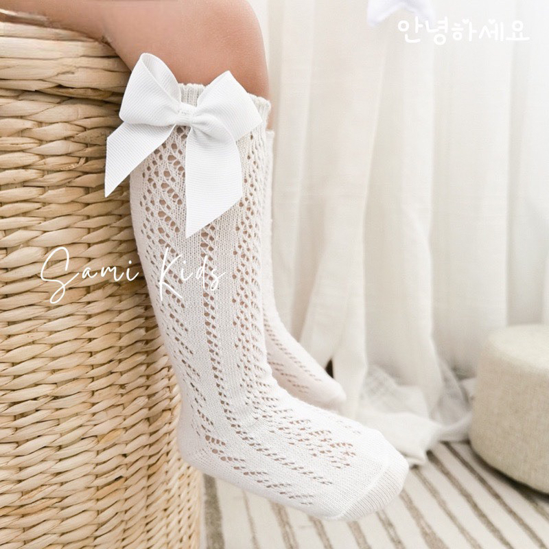 LƯỚI NƠ Tất dài cho bé mã 1725