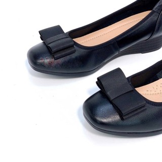 Giầy Nữ Đế Xuồng Da Thật 3cm Hàng QCCC