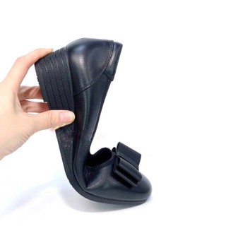 Giầy Nữ Đế Xuồng Da Thật 3cm Hàng QCCC
