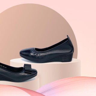 Giầy Nữ Đế Xuồng Da Thật 3cm Hàng QCCC