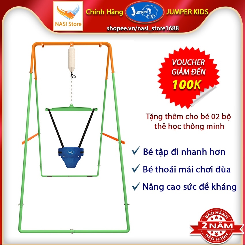 Xích đu nhún nhảy tập đi cho bé Jumper Kids JPK102 bảo hành chính hãng đến 2 năm