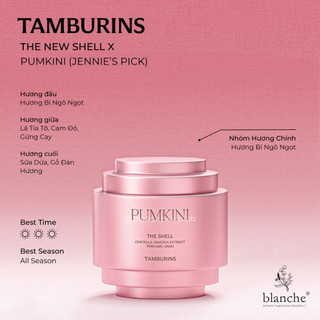 Kem Tay Tamburins The Perfume Shell X Hand Cream Chamo, Lale, Berga Sandal 30ml (100% Hàng Chính Hãng - Có Sẵn)