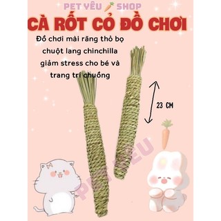 Cà rốt mài răng đồ chơi cho các bé thỏ bọ hamster 🦫🐁🐻
