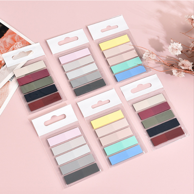 Giấy note đánh dấu sách dễ thương giấy dán ghi chú đánh dấu trang sách văn phòng phẩm phong cách Hàn Quốc GN02
