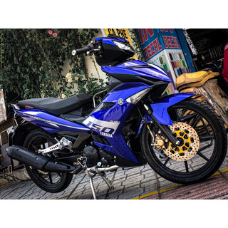 tem zin exciter 150 bạc xanh tem chế