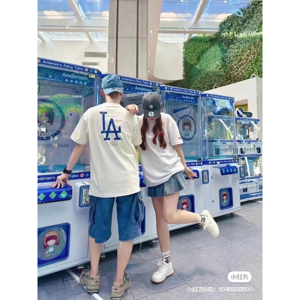 Áo Thun New Era - La Vẽ Tay - Kem - Code: 13702562
