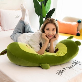 Gấu Bông Gối Ôm Quả Bơ, gối ôm hình thú nhồi bông cho bé, Trái bơ Nhồi Bông Đáng Yêu