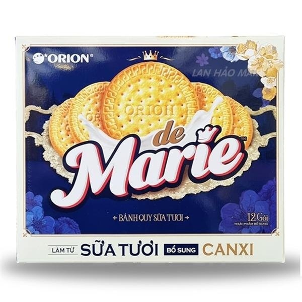 Bánh Quy Sữa Tươi de Marie Orion Hộp 384g