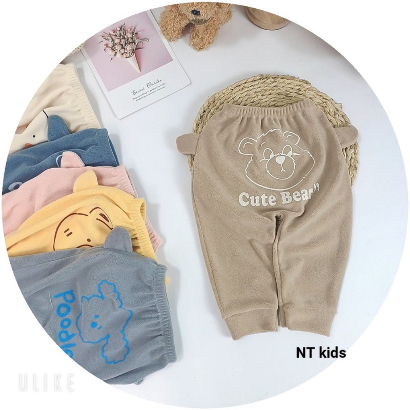 Quần nỉ hình thú