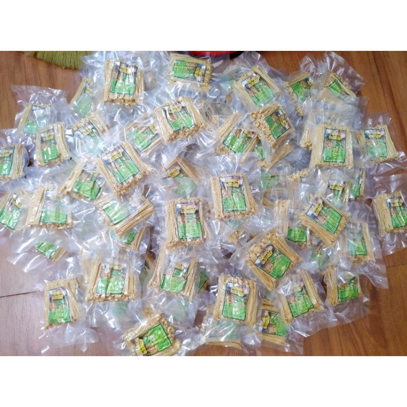 Combo 10 gói mỳ váng đậu khô chuẩn keto không tinh bộthút chân không 100g 1 gói