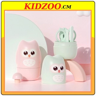 Bấm móng tay cho bé sơ sinh bộ gồm 4 chi tiết đa năng an toàn cho trẻ KIDZOO.CM