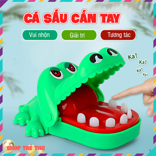 Đồ Chơi Cá sấ cắn tay Size To vui nhộn, đồ chơi giải trí cả gia đình cùng chơi xả stress giảm căng thẳng cho bé