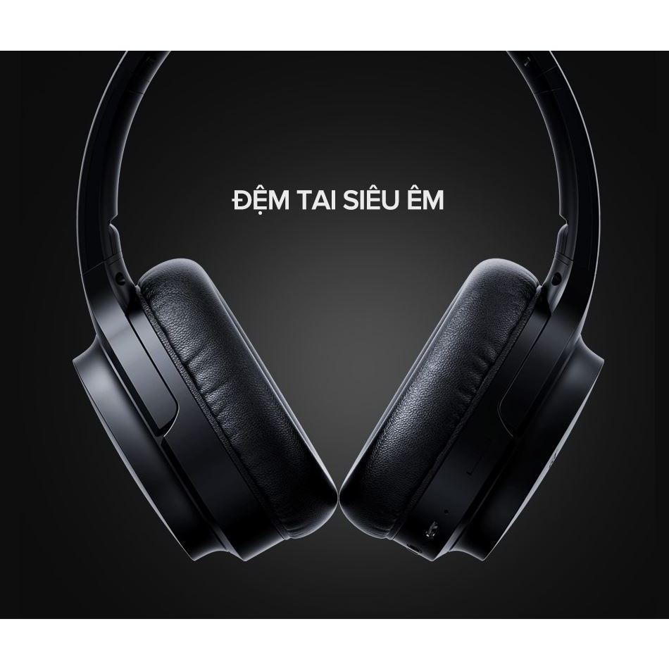 Tai Nghe Bluetooth Headphone HAVIT i62, Driver 40mm, BT 5.3, Nghe Đến 20H, Gập Gọn 90, Nghe thẻ nhớ, có đài FM