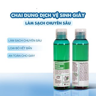 Chai dung dịch vệ sinh chuyên sâu cho giày sneaker, giày thể thao Prenium XIMO 120ml