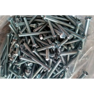 Vít bắt mặt ổ điện, ốc bulong bắt mặt ổ điện. bulong m4-100gram