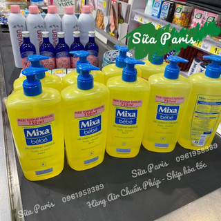 Sữa tắm Mixa bebe sữa tắm gội 2in1 dành cho trẻ từ sơ sinh_Sữa Paris Aderma