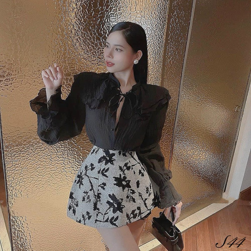 Set Chân Váy Bigsize 50-90Kg Siêu Sang Đi Tiệc, Đi Làm, Đi Chơi -S44- Ú Xinh Store