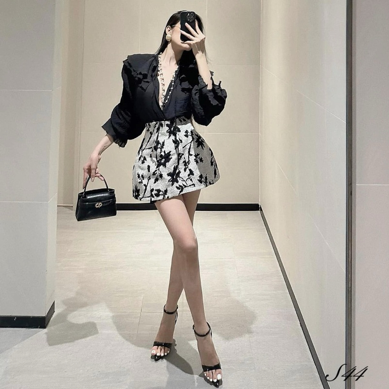 Set Chân Váy Bigsize 50-90Kg Siêu Sang Đi Tiệc, Đi Làm, Đi Chơi -S44- Ú Xinh Store