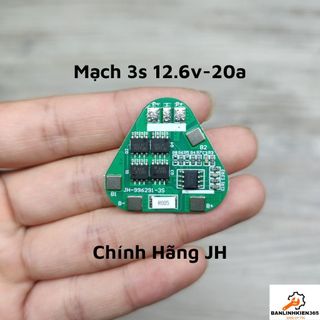 Mạch sạc và bảo vệ pin lion 3s 12.6v-20a