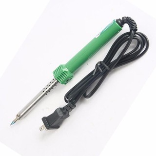 Mỏ hàn chì 60w , mỏ hàn chì kỹ thuật 60w xanh cầm tay đầu nhọn tiện dụng nguồn điện 220v