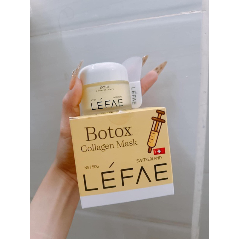 Mask botox tươi , mặt nạ collagen botox Thuỵ Sĩ, nạ nâng cơ, phục hồi, trẻ hoá mịn màng